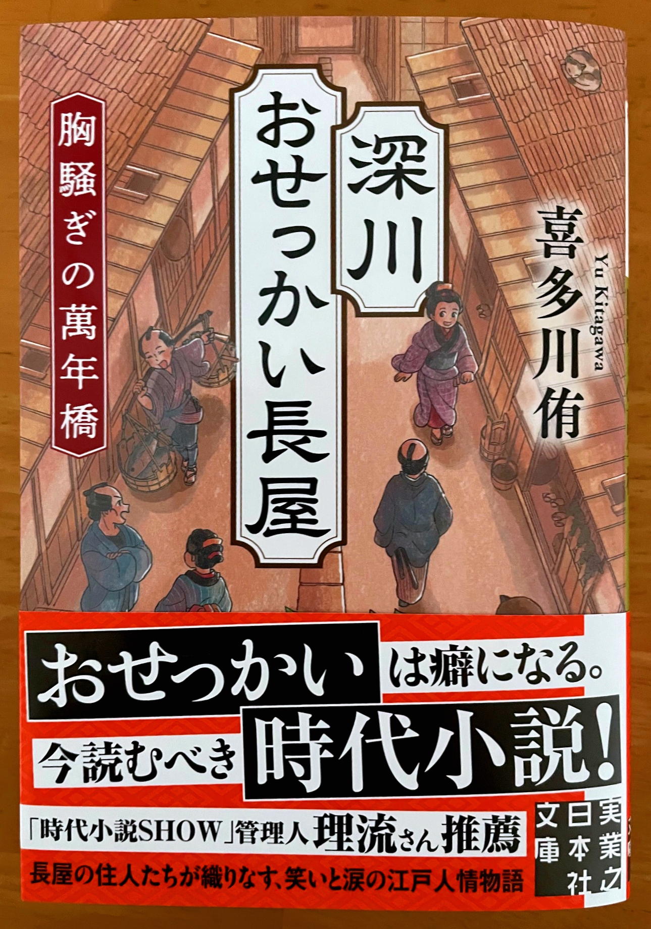 深川おせっかい長屋　胸騒ぎの萬年橋 (実業之日本社文庫)